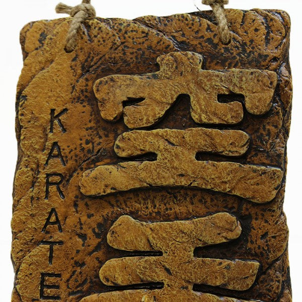 Karate Hanging Plaque