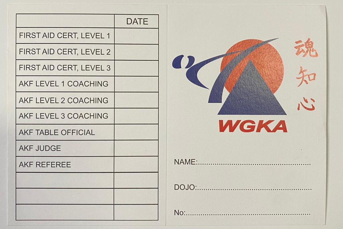 WGKA Membership Book