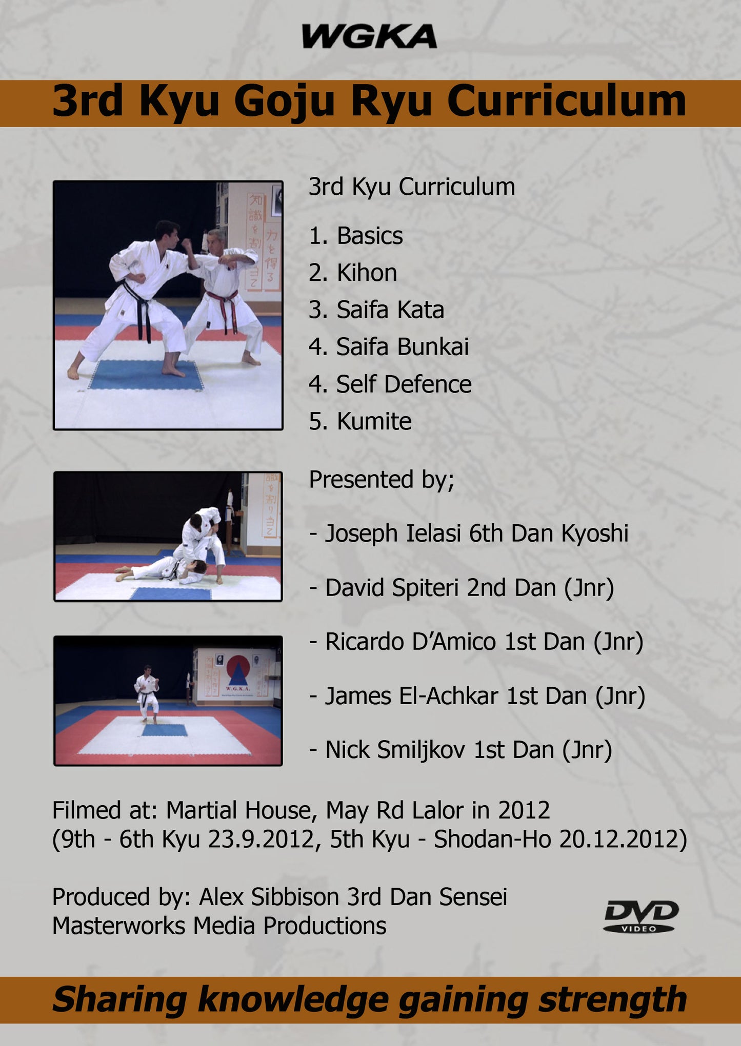 Brown Belt - 3rd Kyu