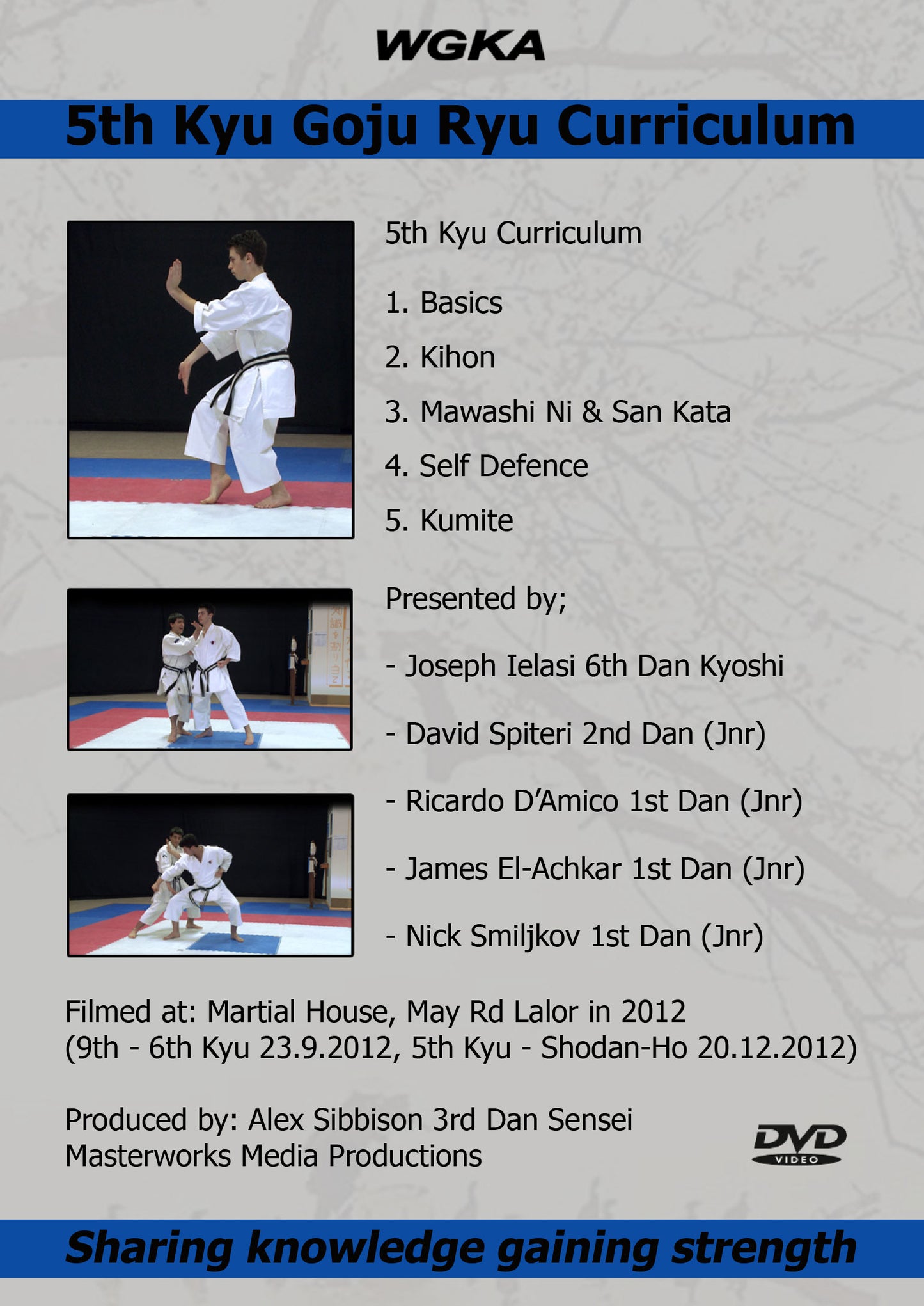 Blue Belt - 5th Kyu