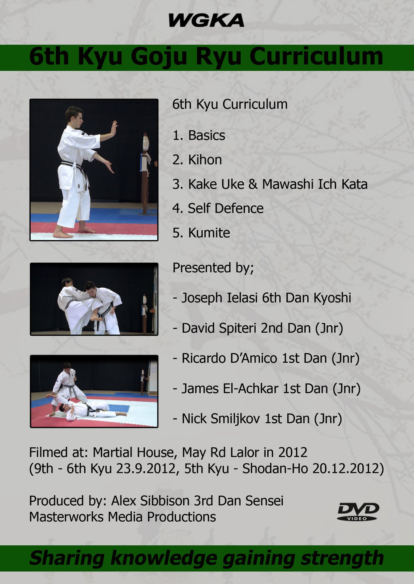 Green Belt 6th Kyu