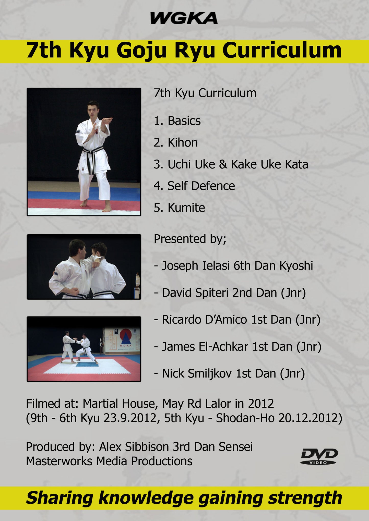 Yellow Belt - 7th Kyu