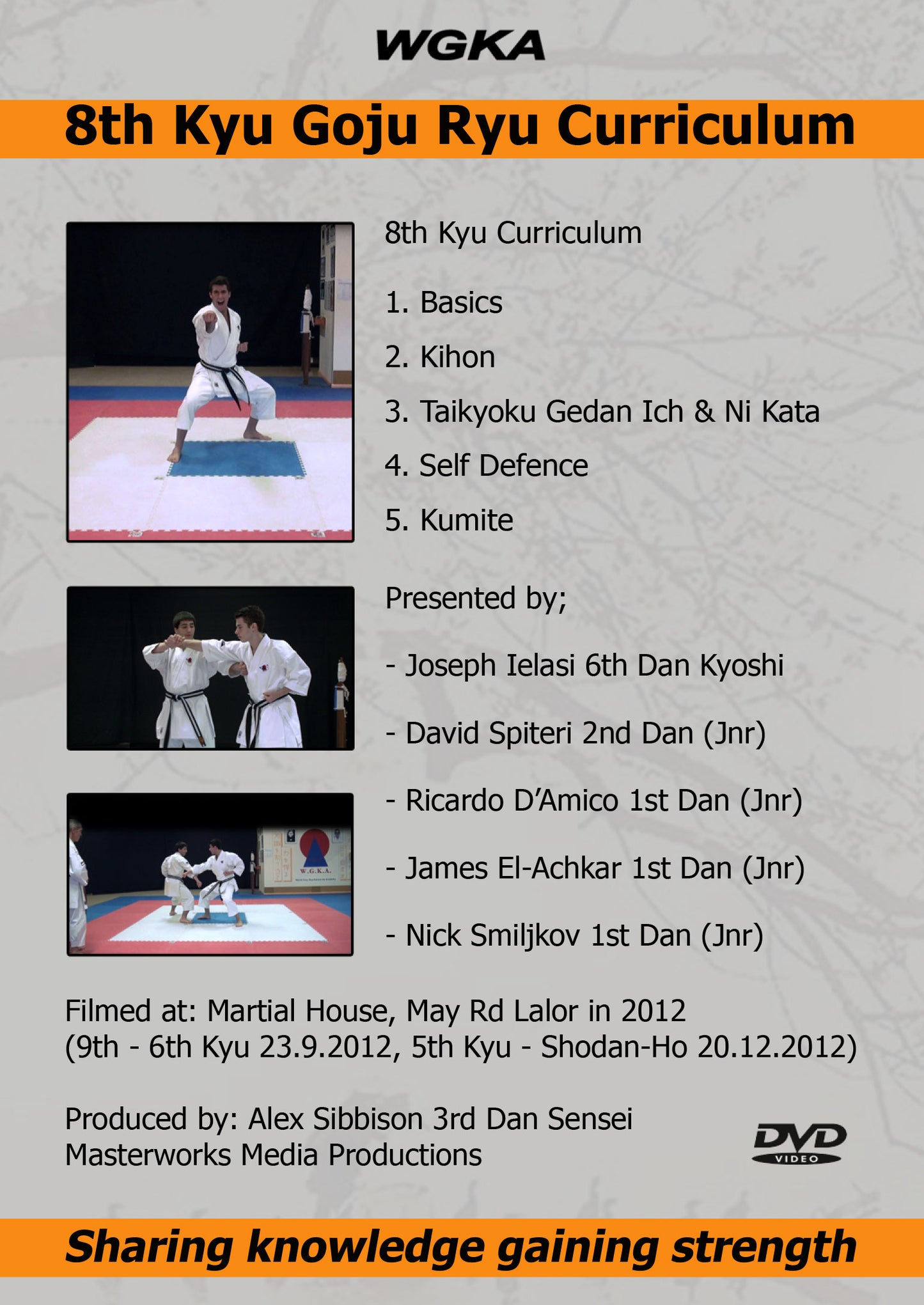 Orange Belt - 8th Kyu